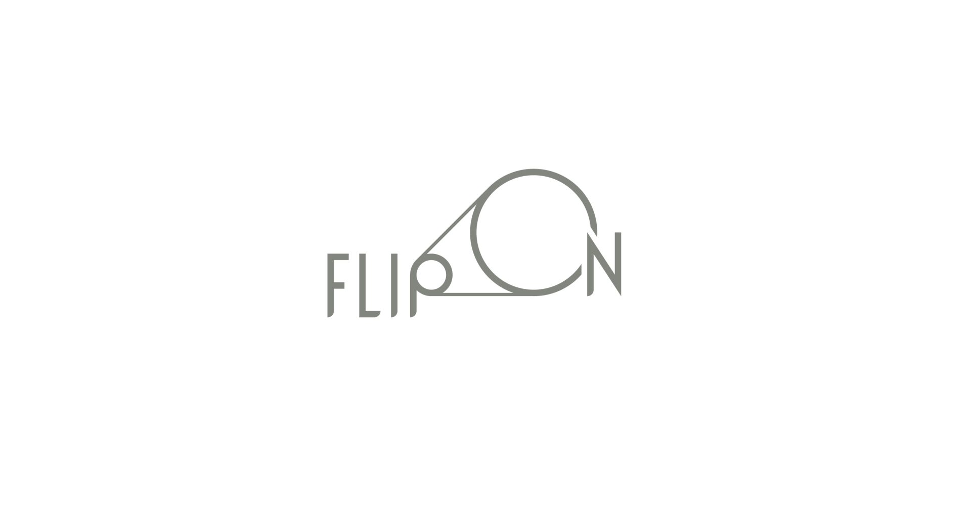 FLIP ON ロゴ